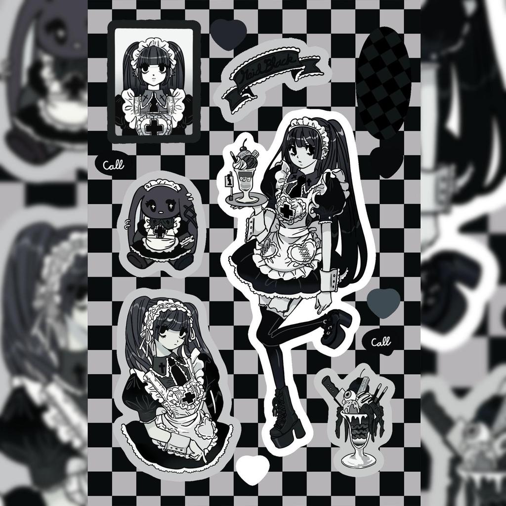 Korean Domi Character Stickers for Journals & DIY Phone Cases