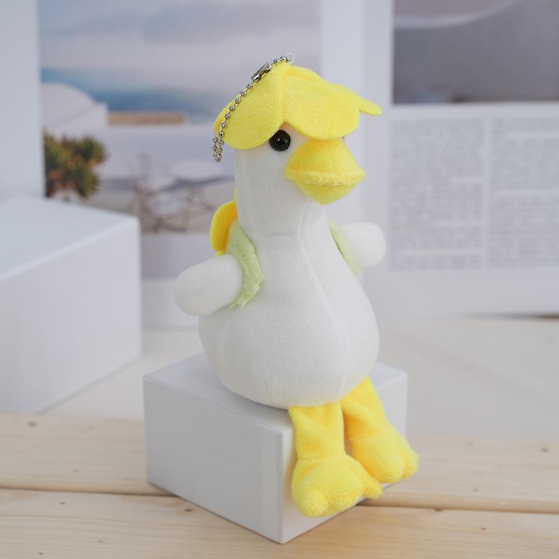 

Duck Customizable Plush Keychain With Soft Pp Cotton For Bags Presents And жовтий