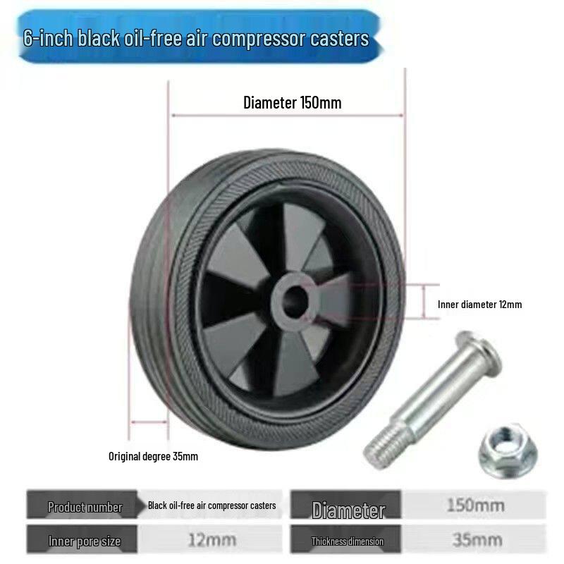 4568 Inch Air Compressor Foam Cleaning and Inflation Pump with Plastic Wheel