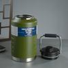Tundun 2L Large Capacity Insulated Water Bottle - 304 Stainless Steel Thermos for Outdoor Sports