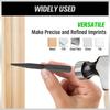 7pcs Precision Center Punch Tool Non-Slip Grip & One-Handed Operation Centre Punch General Woodworking Metal Drill