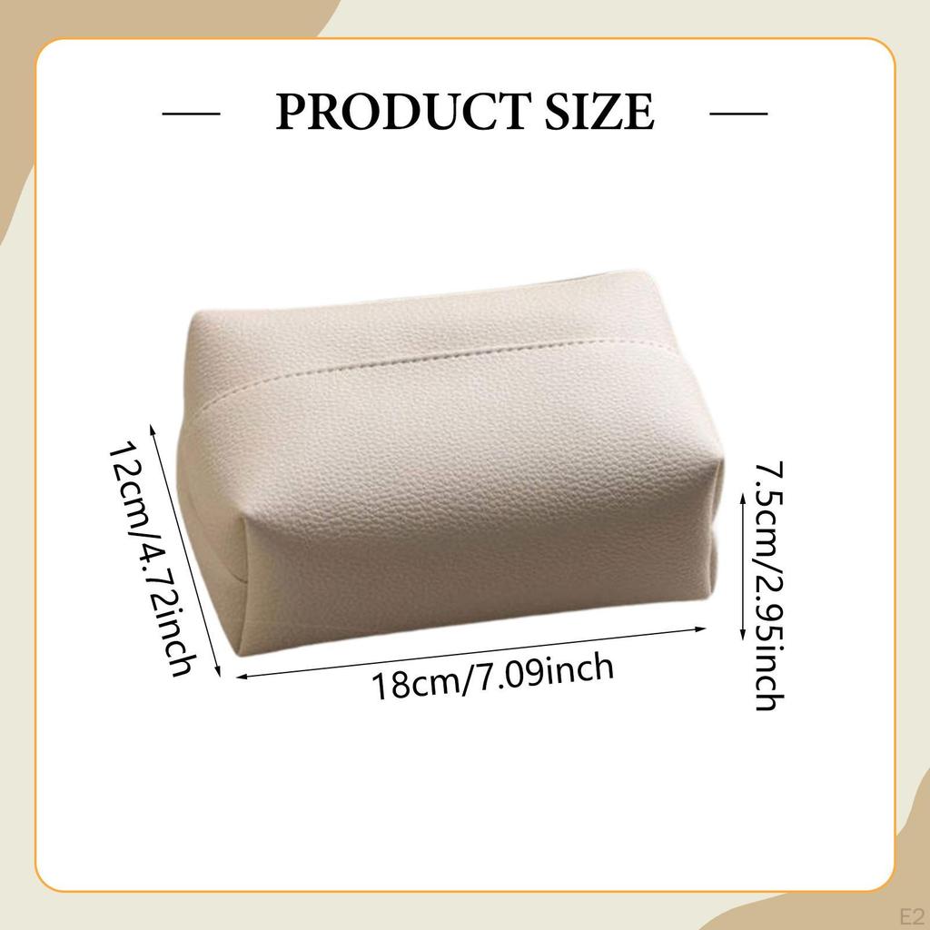 Rechteckige Taschentuchbox Abdeckung Organizer Gesichtsbox Halter für Restaurant