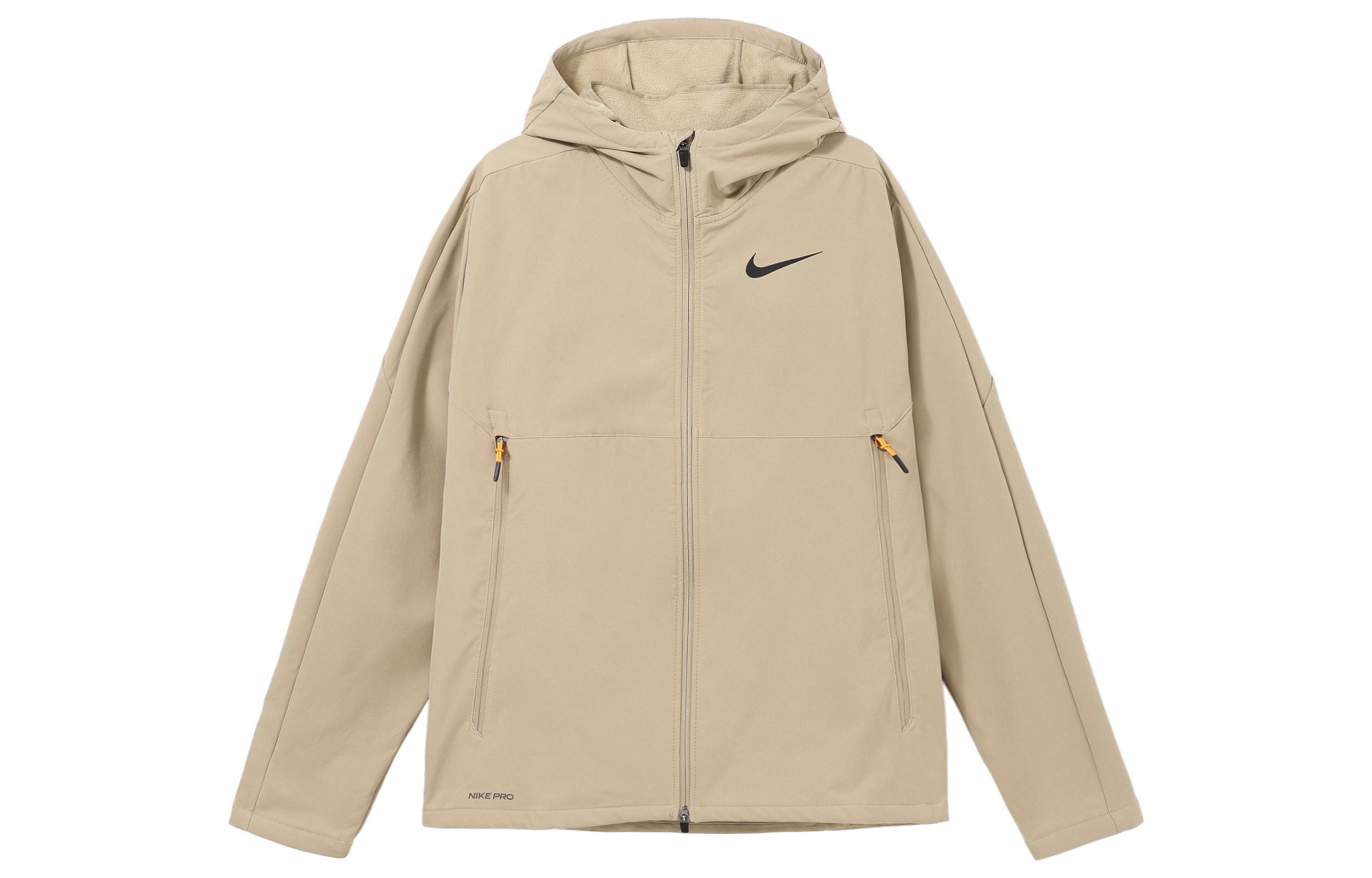 Nike Jackets Men s Khaki Hooded Moderate Other CU7347-247 S