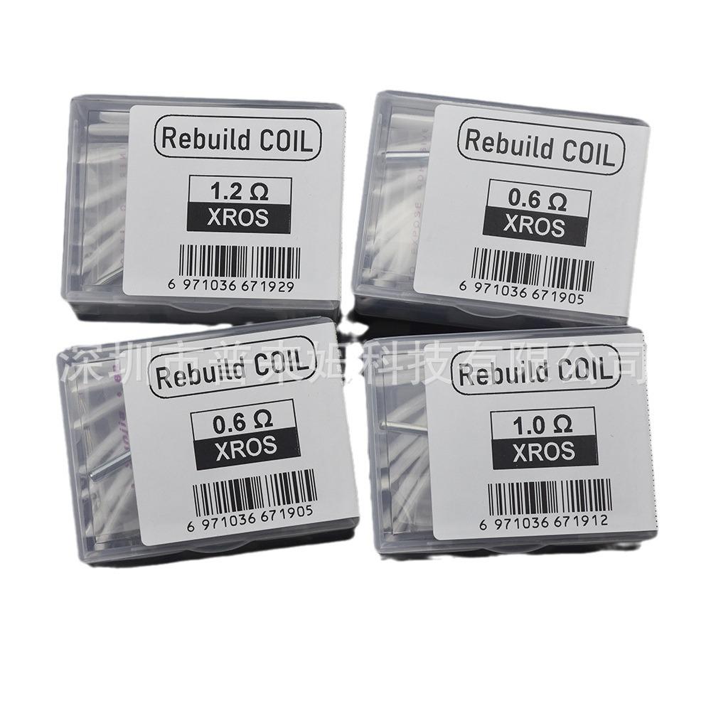 New Rebuildable Mesh Wire Core: Compatible with Nautilus, Available In 1.0, 1.2, 0.6, 0.8 Ohm Options.