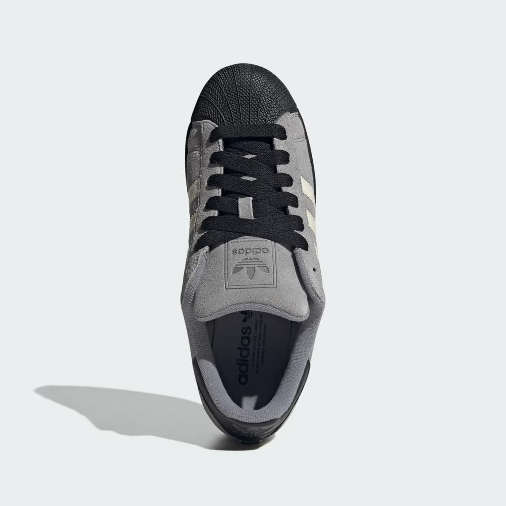 JQ3222 adidas Orignals Superstar 2 Grey Three Cream White Core Black (Men's)