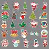 50pcs Christmas Stickers, Waterproof, Self Adhesive, for Water Bottles, Ipad, Skateboard, Luggage, Phone