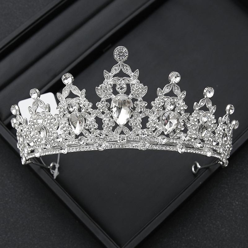 Crown Tiara Bride  Rhinestone Crown  Wedding Dress  Adult Ceremony Birthday  Princess Hair Accessories  Children