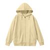 Men's Casual Fashion Solid Color Long Sleeved Hooded Zipper Pocket Sweatshirt Jacket