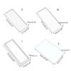 Diy Crystal Epoxy Hole Shelf Mould Mirror Desktop Screen Partition Bracket Mold for Item Cosmetic Jewelry Storage