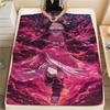 1 Pezzo Coperta in Flanella con Stampa Cartone Animato, Alta Qualità Confortevole per Tutte le Stagioni, Decorazione per la Casa, Calore e Comfort, Perfetta per Regalo di Natale Compleanno