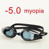 Anti-Fog Swim Goggles for Myopia Adjustable Race Swimming Glasses -1.5-9.02