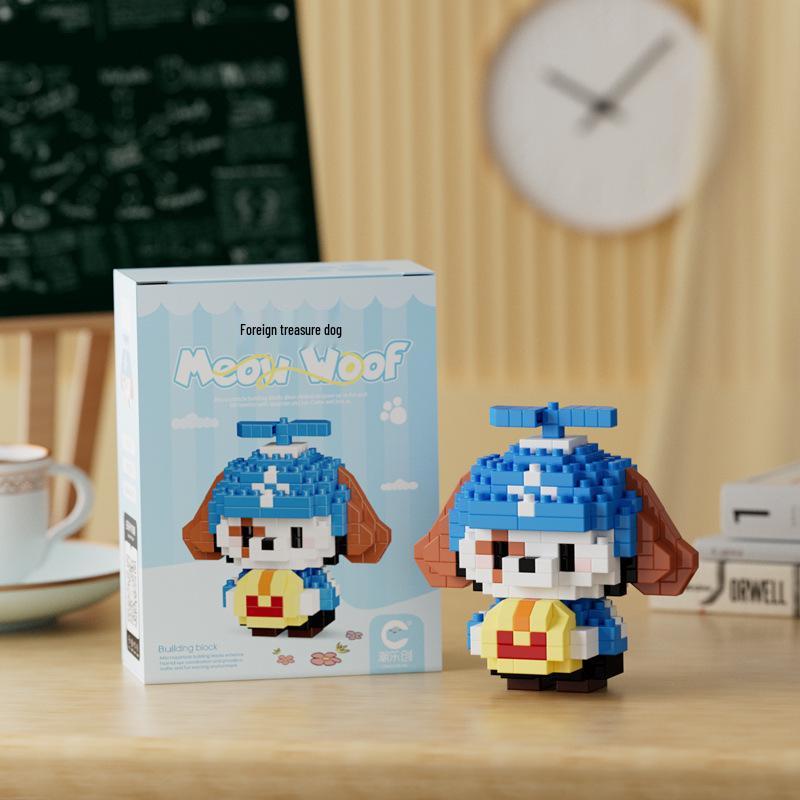 LEGO-Compatible Mini Building Blocks: Cartoon Figurines & Educational Toys