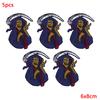 5Pcs/Lot Punk Animal Patch  Iron On Embroidery Patches For Clothing Thermoadhesive Patches On Clothes Hip Hop Patch For Clothes