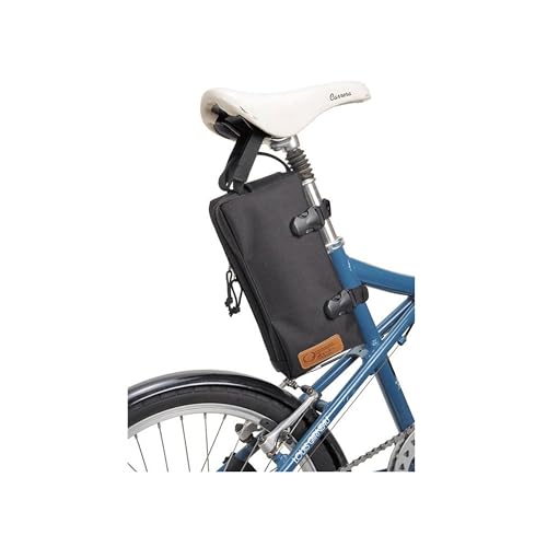 Ostrich Saddle Bag [LP-03] Black