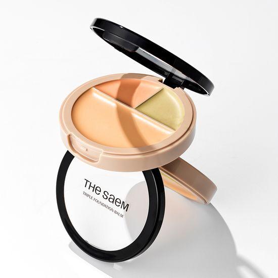 THESAEM Cover Perfection Triple Foundation Balm 3 Colors