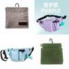 Pet Food Bag Outdoor Training Waist Pack With Canvas Material For Dog Walking And Training
