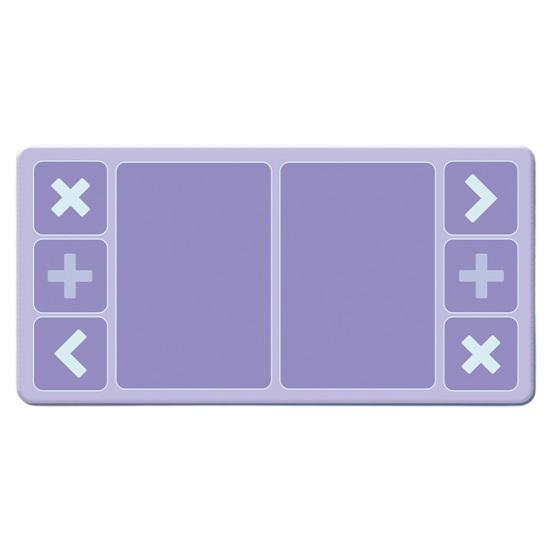 Fidget Spielmatte für Kinder Handelsbrettmatte, Rutschfeste Gummi-Tischmatte 24 x 12 Zoll Spielzeugbrett für Sammler, Geschenk Party