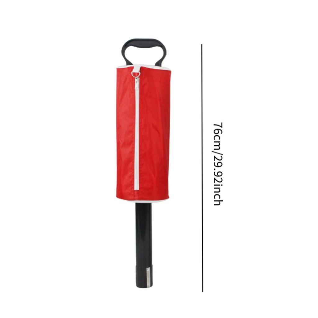 Golf Ball Retriever Large Capacity Convenient with Removable Tube Holds 70 Balls Shag Bag Pick up Tool Practice Golf Equipment