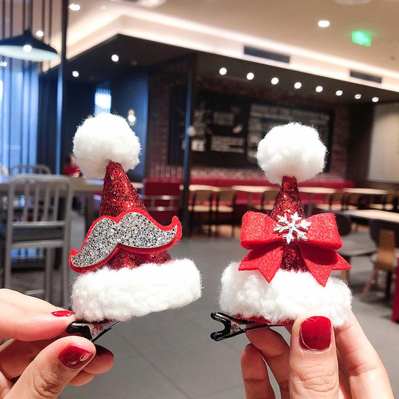 Christmas Hair Accessory Christmas Decoration for Kids Baby Shower Birthday Party Hairpin Navidad 2025 Novedades