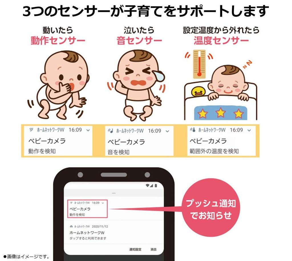 Panasonic Works with Alexa Certified Network Camera Baby Audio Auto Time Lapse Smart@Home KX-HBC200-W Camera, 1080p, & Motion, Tracking,