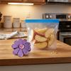 Rotatable Kitchen Storage Clips Plastic Magnetic Bag Sealers Cute Snack Sealing Clips  Home Decor