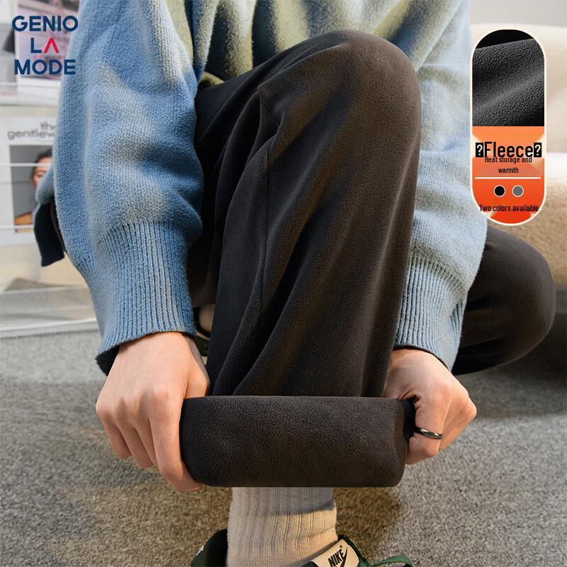 

GENIOLAMODE Мужские зимние джоггеры на флисовой подкладке M