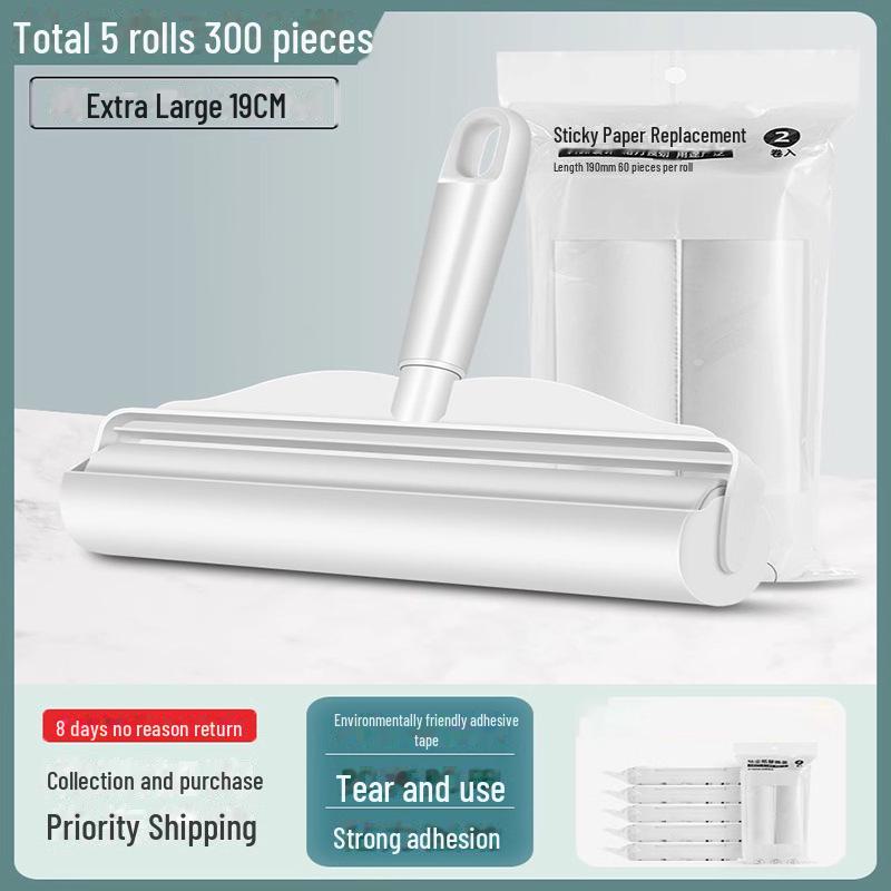 Extra široký váleček na odstraňování chloupků na podlahy a postele