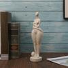 Contemporary Abstract Woman Statue Home Decoration Sandstone Resins Lady Figurine Sculpture for Home Office Decoration