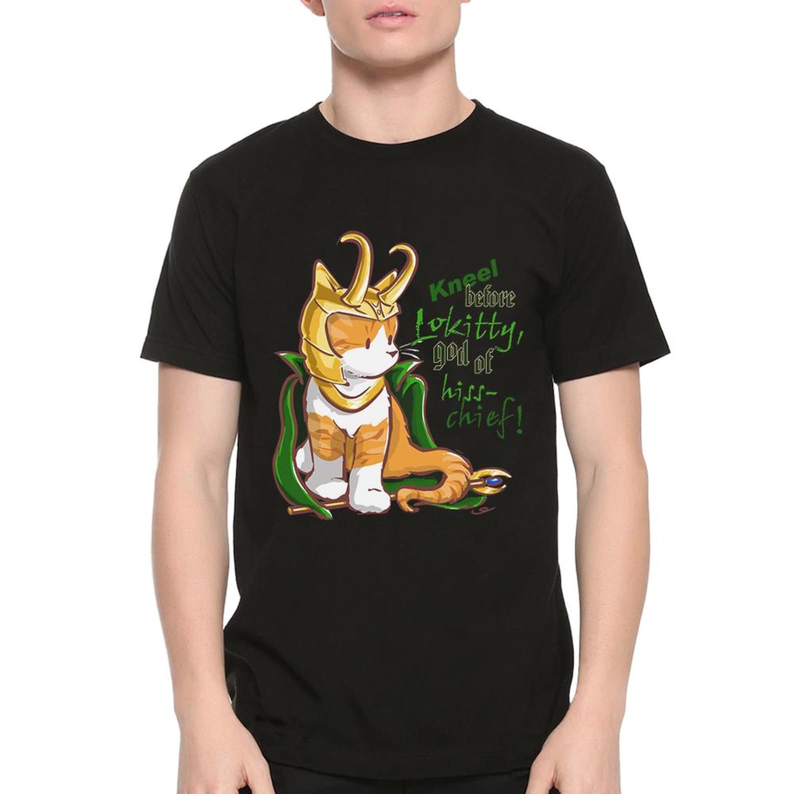 Loki Lokitty Funny T-Shirt, Men s and Women s Sizes Tee 4XL
