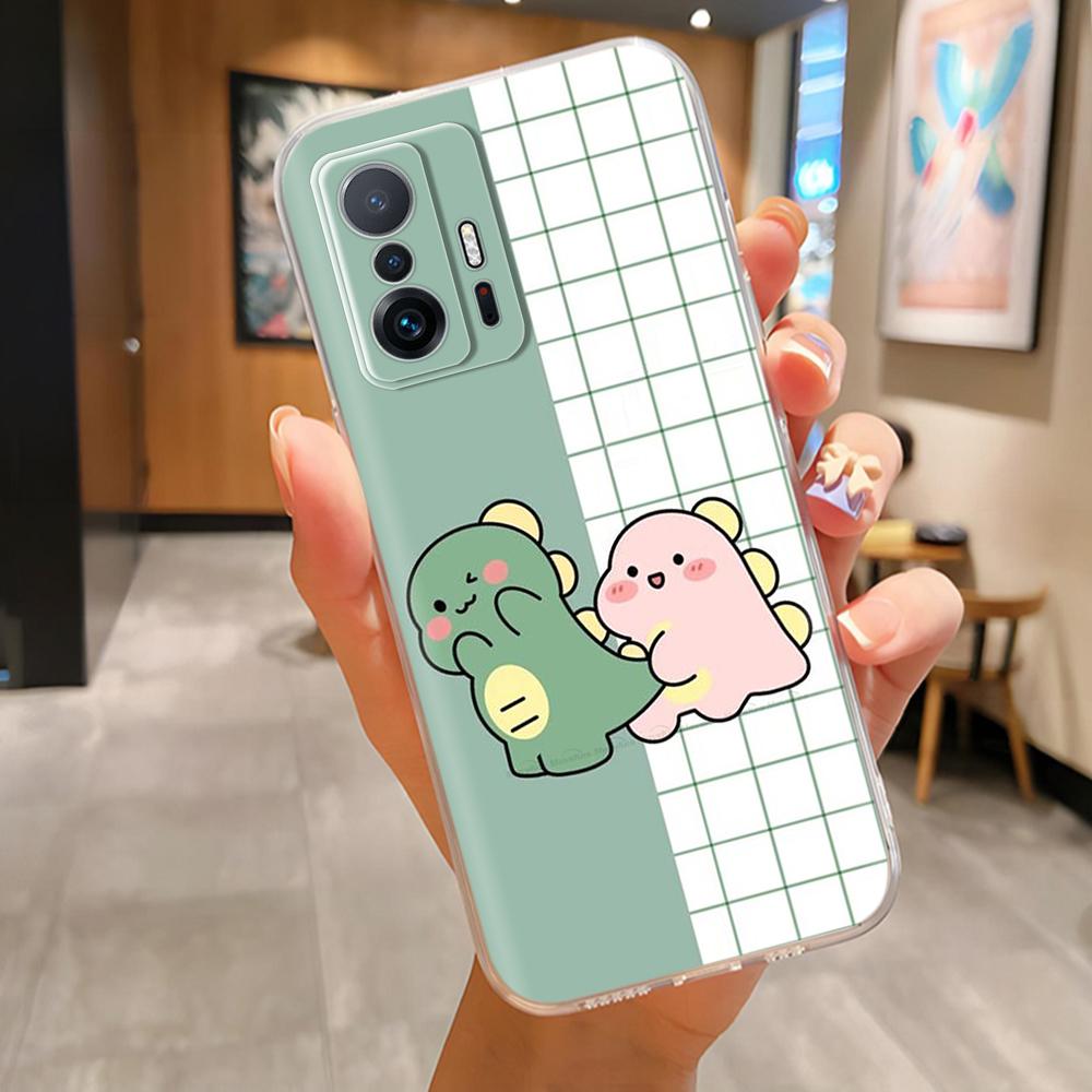 For Xiaomi 11T Phone Case Fashion Full Protection Back Cover For Xiaomi Mi11T 11T Pro Mi 11 T Silicone Phone Casing Funda Coque