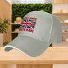 Zhongyi Brand 1pc British Army Veteran Uk Flag Print Adjustable Baseball Cap Unisex Multiple Color Options Suitable For Casua