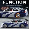 1/24 M3 GTR E46 Alloy Die-cast Car Model Simulation Sound and Light Pull-back Boy Toy Car Desktop Display Ornament Birthday Gift