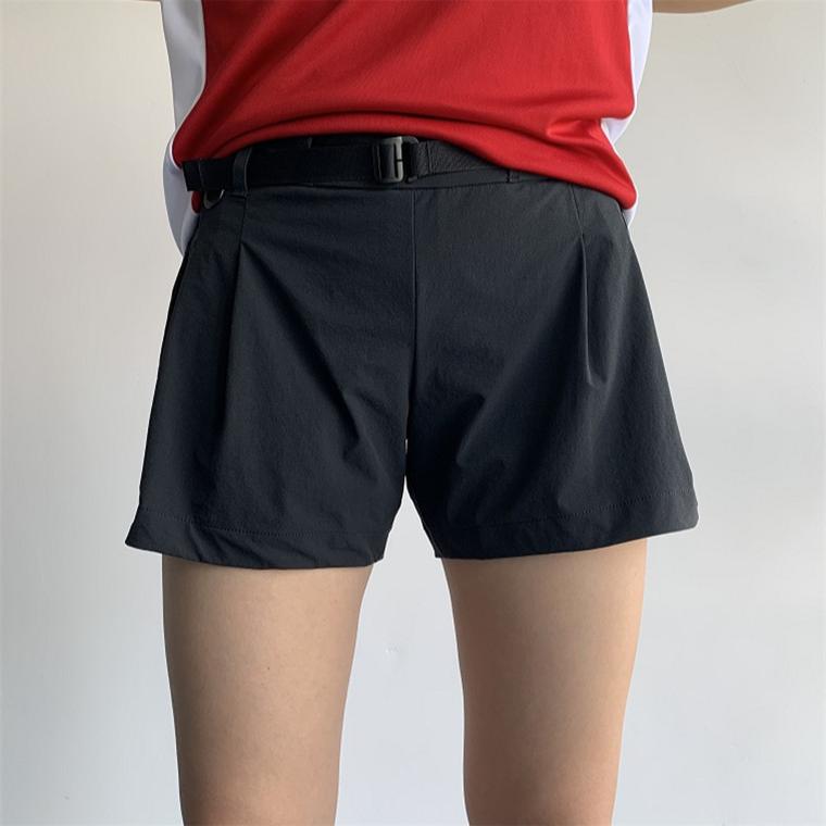 Adidas Capsule Breathable Comfortable Versatile Sports Shorts Women Shorts Black CV4091