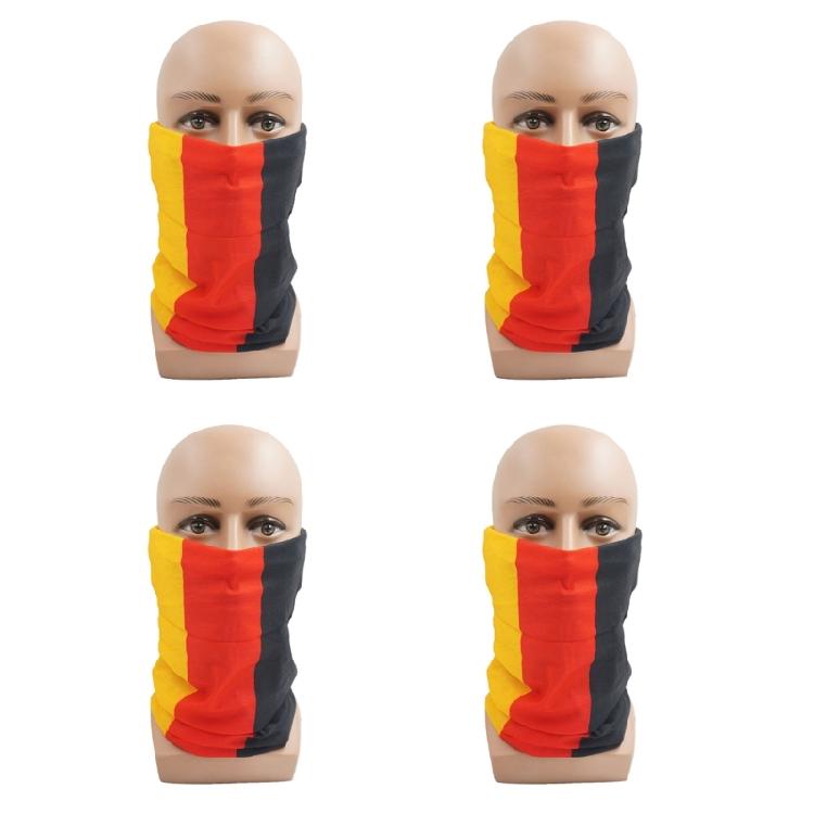 

National Flag Stretchable Face Mask And Scarf Patriotic Headwear Scarf Accessories For Football Game