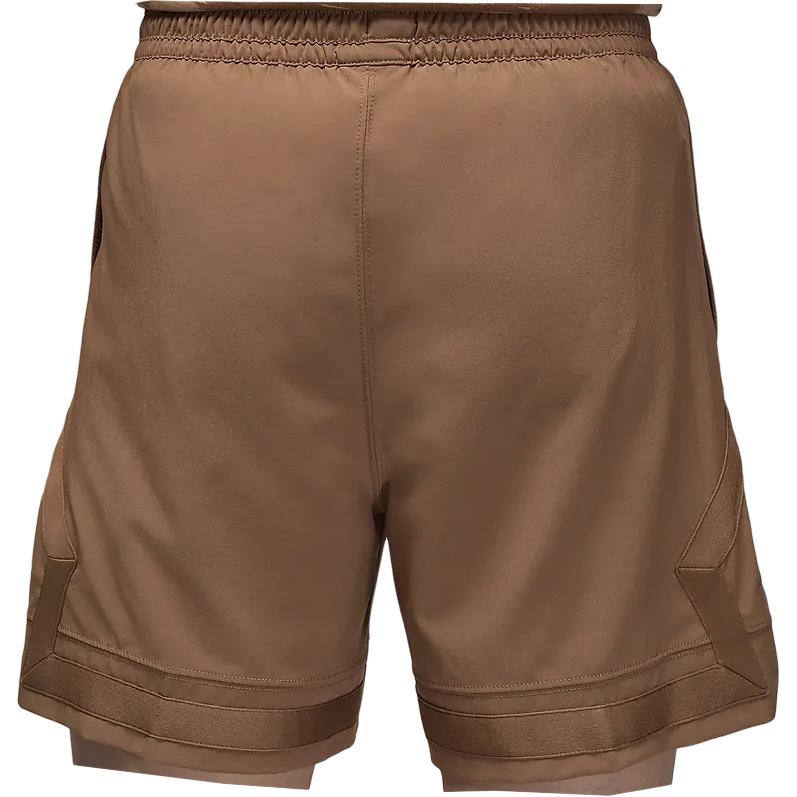 Jordan Sport Dri-FIT Diamond Comfortable Quick-Dry Athletic Shorts Men Shorts Dark-Brown FQ2990223