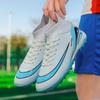 New High-top Football Shoes for Boys and Girls with Broken Nails TF Adult Ag Spikes Competition Artificial Training Shoes
