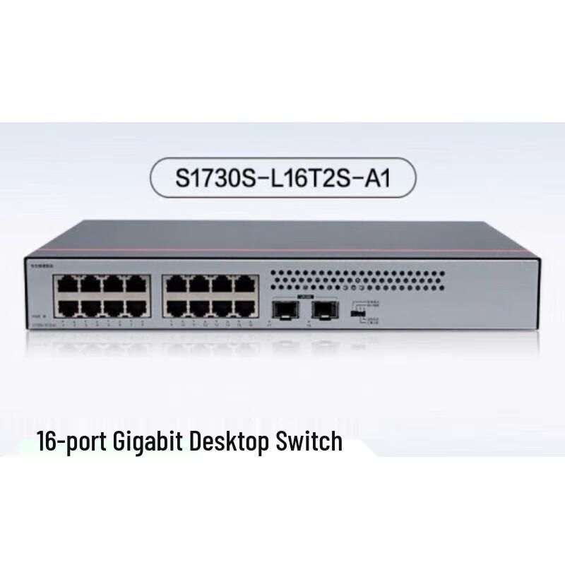 

Huawei S1730S-L16T2S-A1 16-Port Gigabit Switch