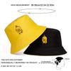 Summer Unisex Travel Fisherman Hat Outdoor Flat Top Sun Protection Women Hats Cute Duckling Embroidery Bucket Cap Beach Caps