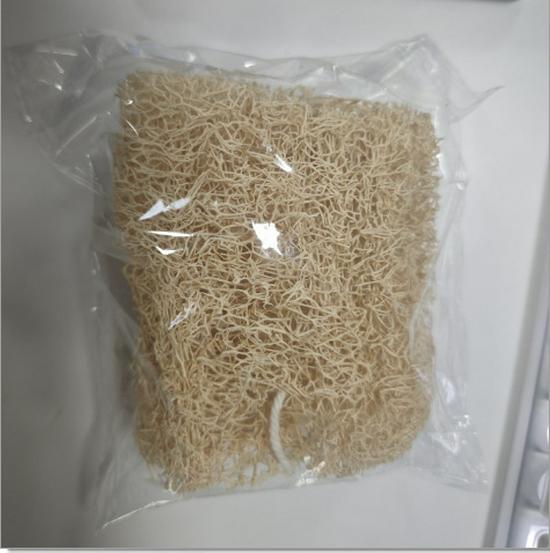 Loofah Dishcloth & Pot Brush: Natural Luffa Dishwashing Pad for Kitchen Cleaning