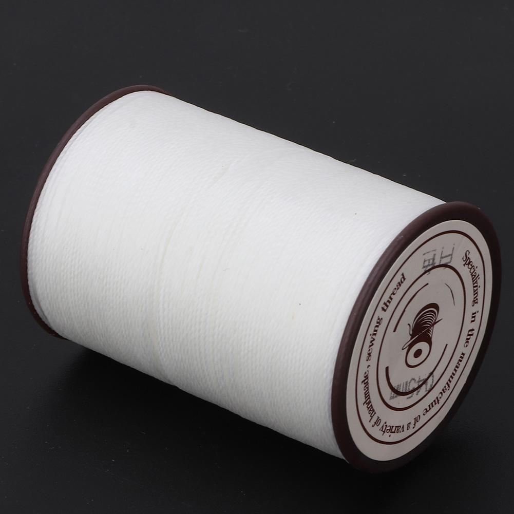 0.45mm Leather Sewing Wax Cord 160mCelsiusRoll Handwork Knitting Craft Wax Thread(Black)