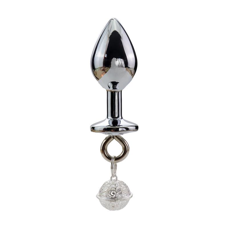 Adjustable SM Nipple Clamps & Bell Butt Plug Set for Adult Pleasure