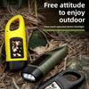 Solar Hand Cranked Flashlight Multifunctional Camping Power Supply Emergency LED Emergency Light Outdoor Lighting