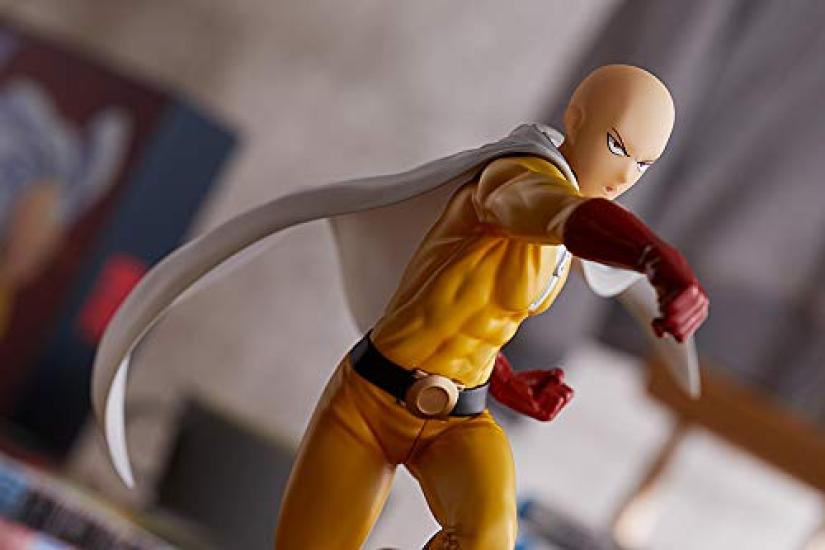 POP UP PARADE Man Saitama Hero Suit ABS PVC Figure One-Punch Ver. Non-scale & Pre-painted