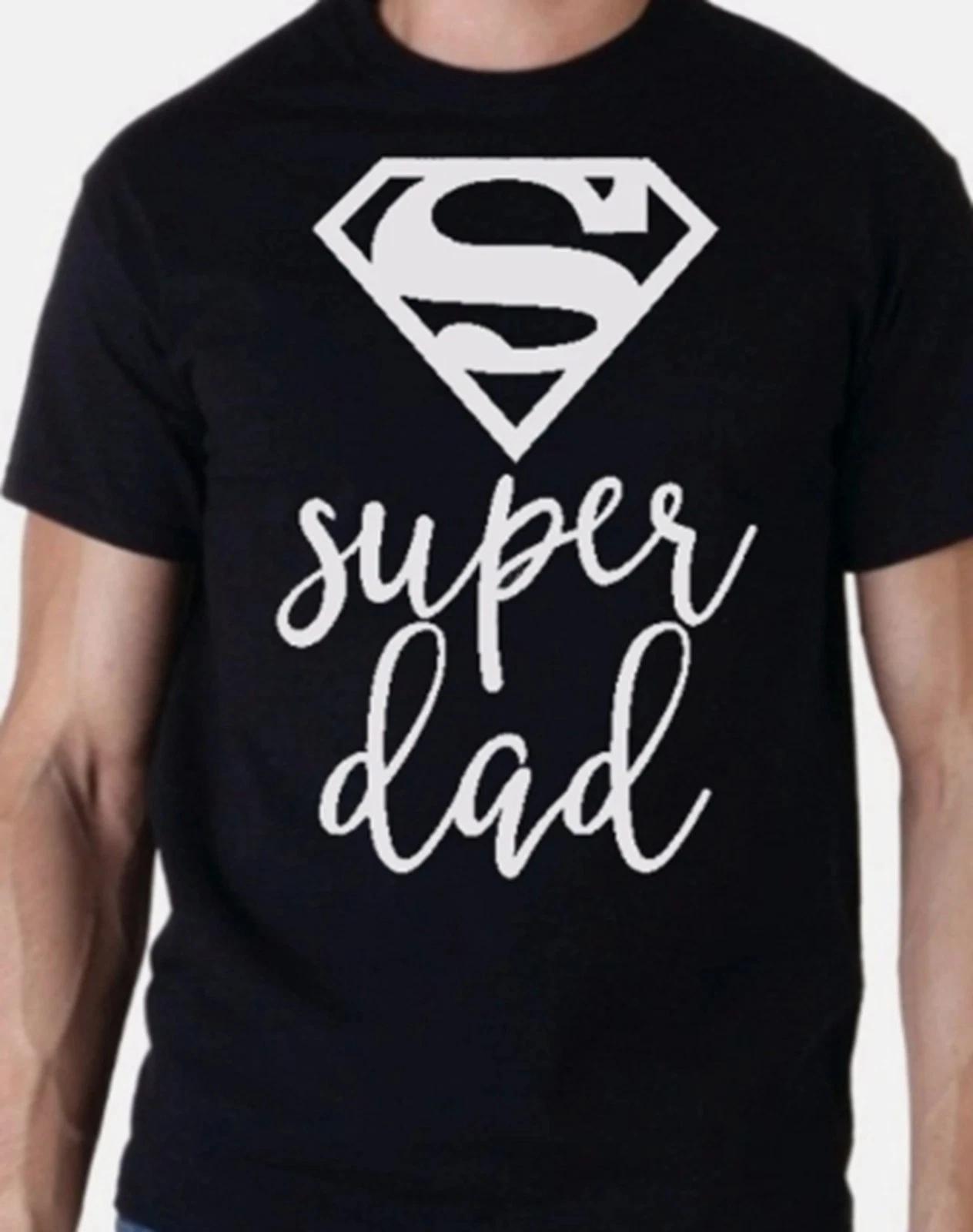 Super Dad Funny Superhero Daddy Father T shirt Tee XS