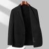 Suit Men's Spring/Summer Business Casual Embossed Seamless High-end Feel Ice Silk Suit Sun-protective Jacket