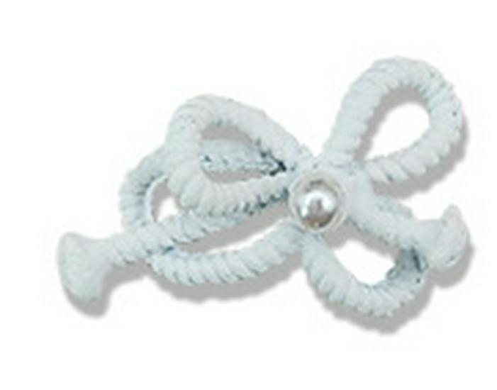 

Gold Pearl Butterfly Nail Art Ornaments with Ribbons, Hollow Bows, and Drill Accessories