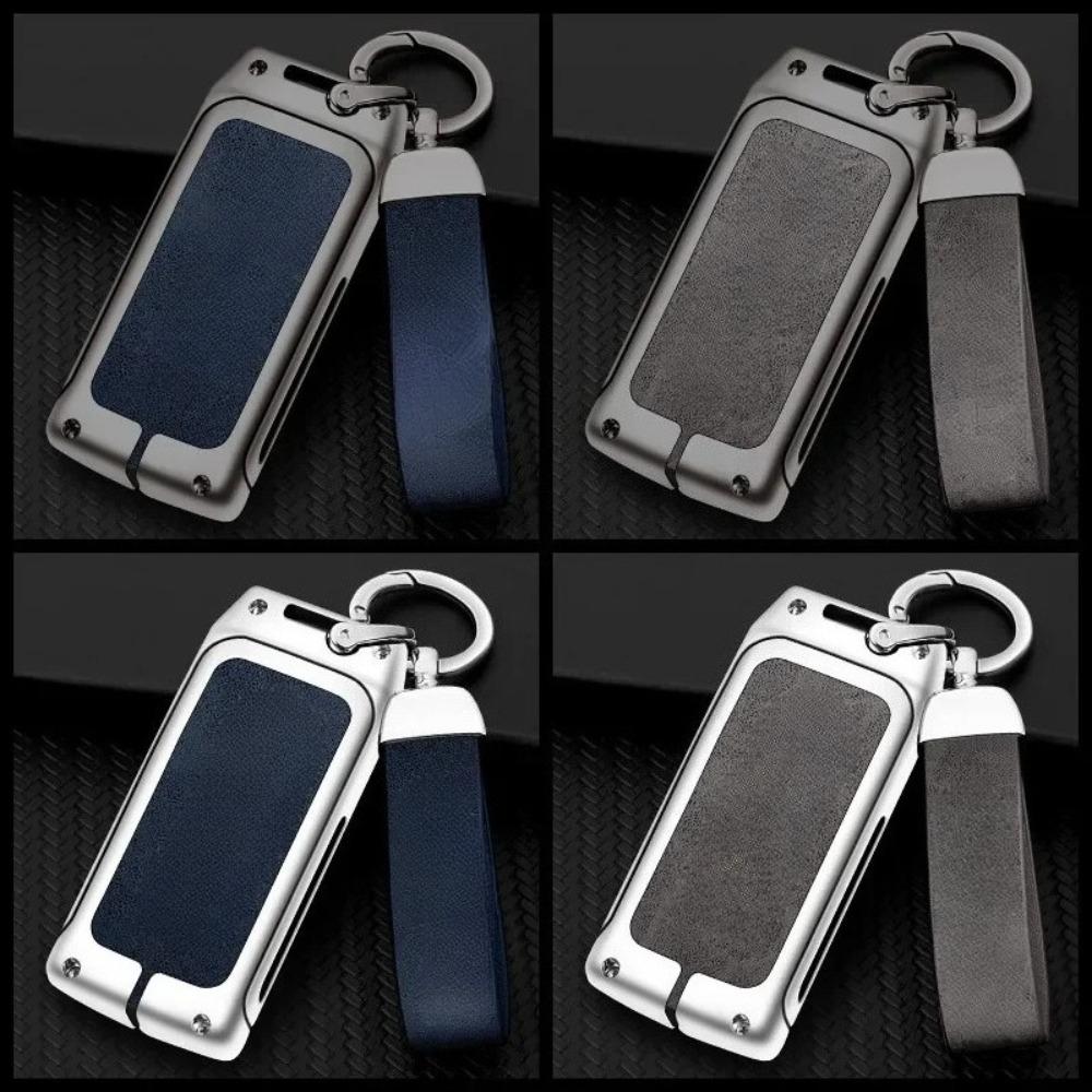 Zinc Alloy Car Remote Key Case Cover for Chery Tiggo7 5Xplus 3X Protection Shell Keychain Bag Keyless Interior Accessories