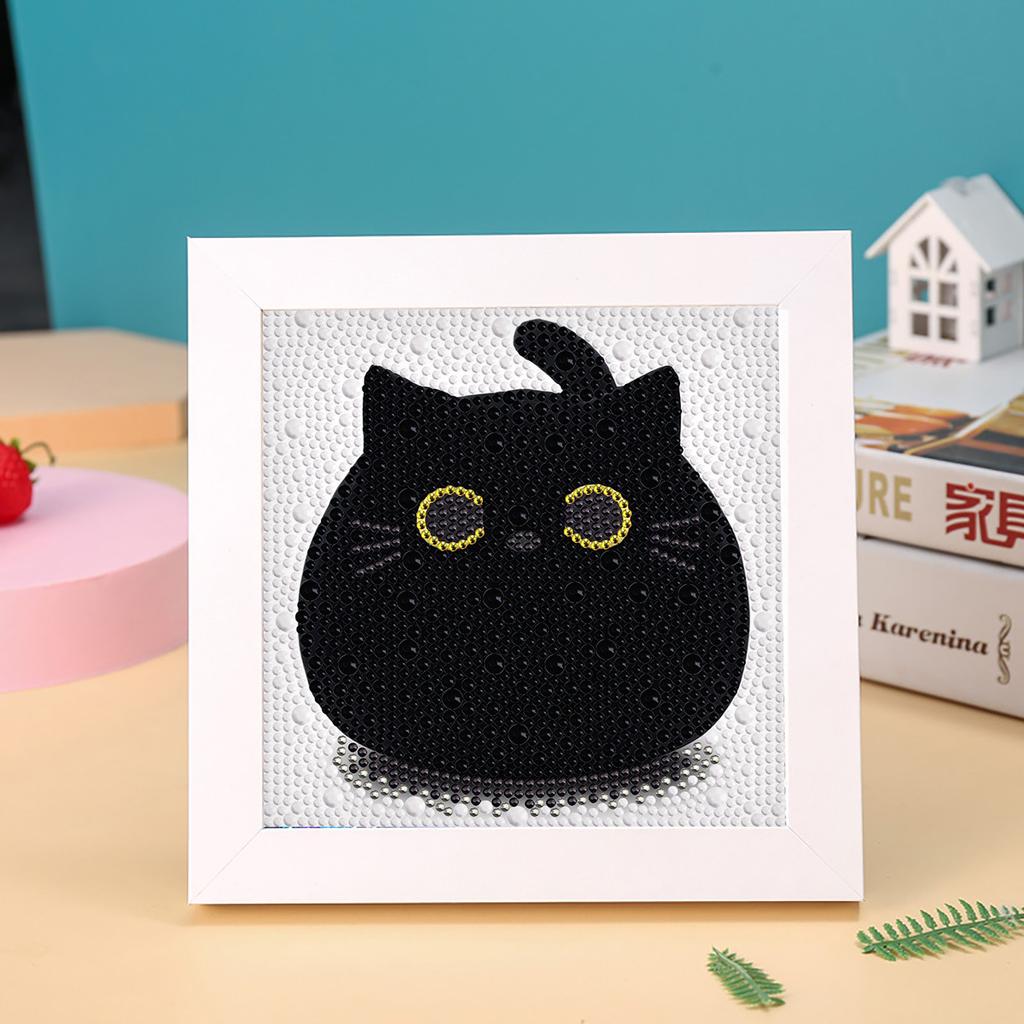 Kids Full Drill 5D Diamond Painting Kit, Cartoon Animal Handmade Diy Diamond Paste Decor Art