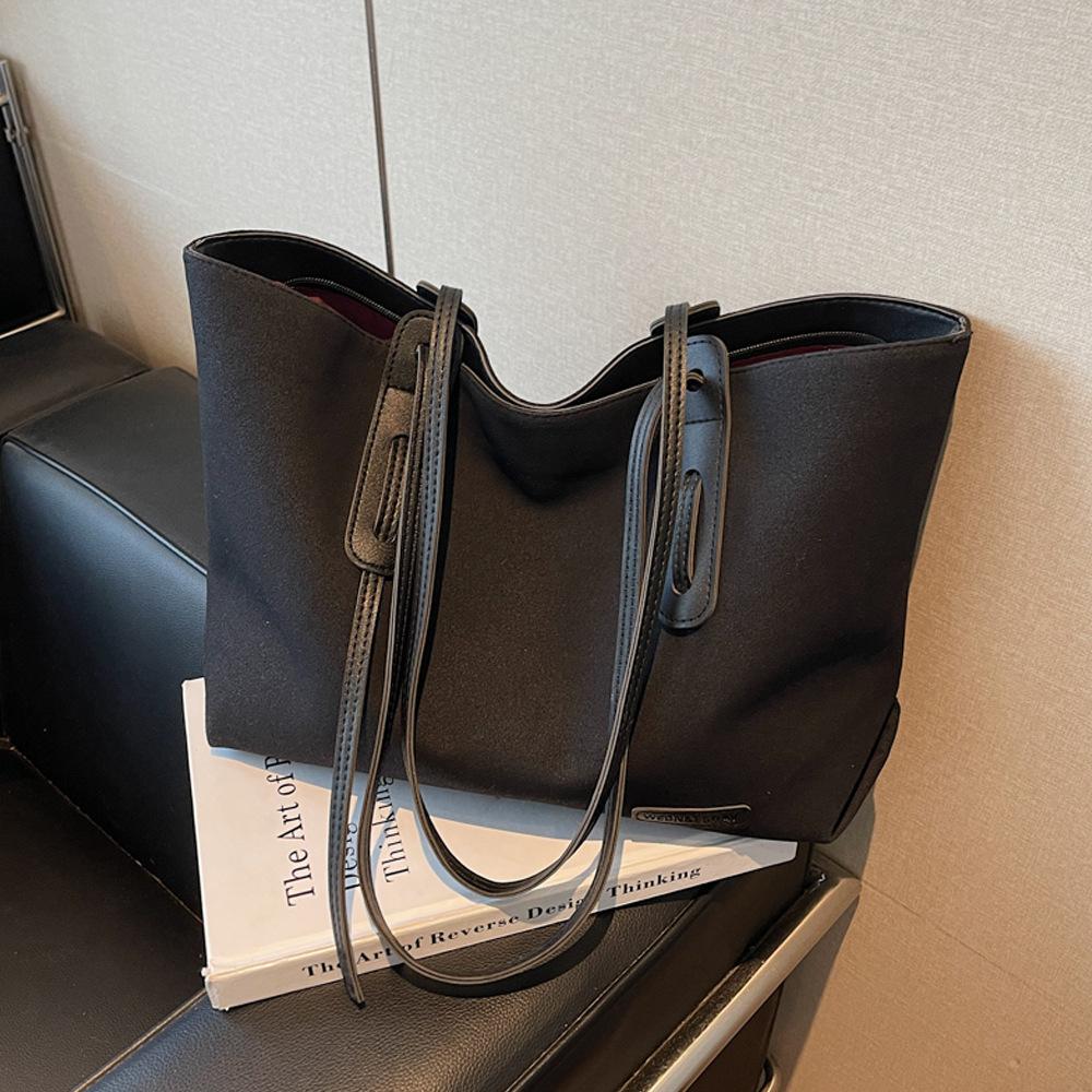 Casual Large-capacity Bag, Fashionable Single-shoulder Bag, Student Commuting Tote Bag