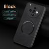 For OPPO Find X7 Fine Hole Sheepskin Magnetic TPU Soft Edge Anti-Drop Anti Fingerprint Phone Case